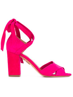 босоножки со шнуровкой Aquazzura