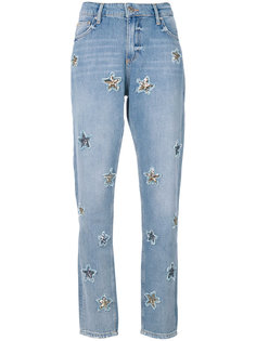 джинсы со звездами Zoe Karssen