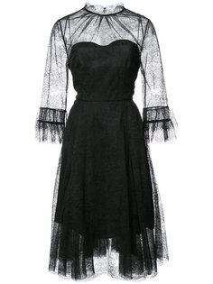кружевное платье Carolina Herrera