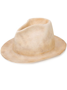 шляпа с эффектом обгорелости Horisaki Design & Handel