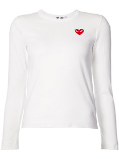 футболка с логотипом в виде сердца Comme Des Garçons Play