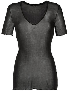 sheer design blouse Osklen