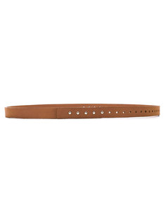 leather belt À La Garçonne