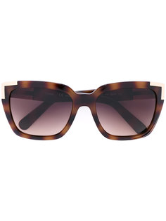 солнцезащитные очки в квадратной оправе Chloé Eyewear