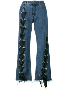 широкие джинсы со шнуровкой Marquesalmeida Marquesalmeida