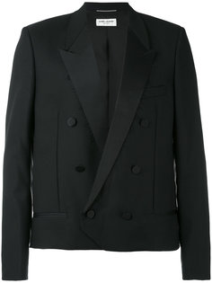 двубортный пиджак Saint Laurent