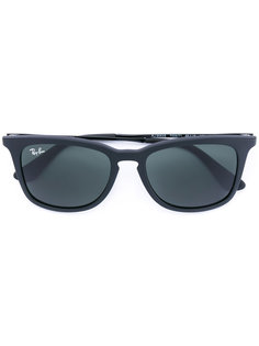 солнцезащитные очки в широкой оправе Ray Ban Junior