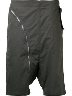 шорты с заниженной проймой Rick Owens DRKSHDW