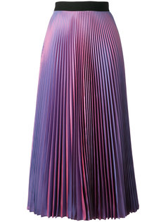 плиссированная юбка из тафты Christopher Kane