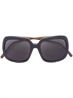 солнцезащитные очки с массивной оправой Havana  Marni Eyewear