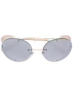 солнцезащитные очки с овальной оправой Valentino Garavani  Valentino Eyewear