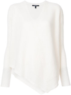 трикотажный топ с V-образным вырезом Derek Lam