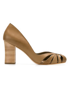 leather pumps Sarah Chofakian