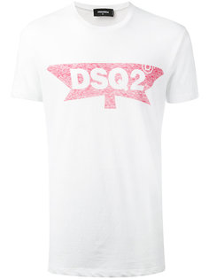 футболка с логотипом  Dsquared2