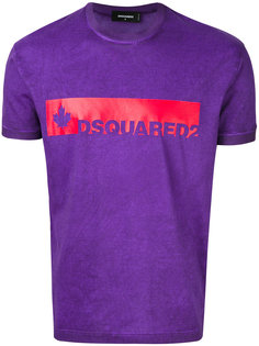 футболка с логотипом Dsquared2