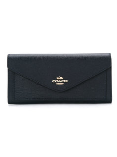 Carteira de couro Soft Wallet Coach