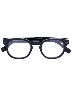 очки в овальной оправе Fendi Eyewear