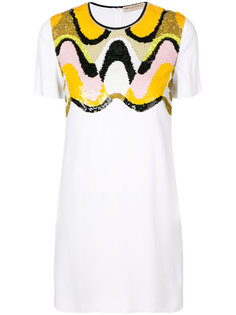 платье-футболка с пайетками  Emilio Pucci