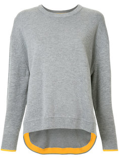 свитер с контрастной отделкой  Enföld