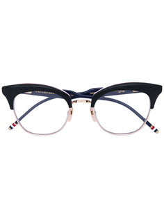 очки в оправе кошачий глаз Thom Browne Eyewear