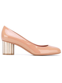 туфли на массивном каблуке Salvatore Ferragamo