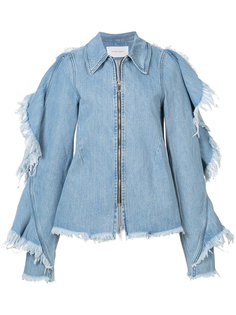 джинсовая куртка с необработанными краями Strateas Carlucci