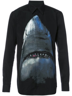 рубашка с принтом акулы Givenchy