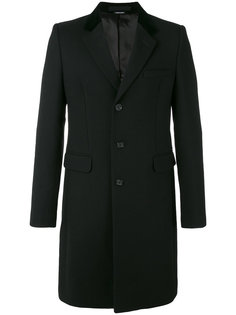 классическое приталенное пальто Alexander McQueen