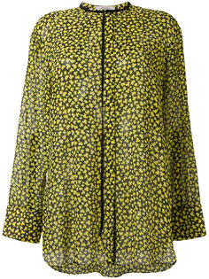 прозрачная блузка с леопардовым принтом Dorothee Schumacher