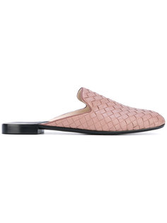 мюли с плетением Intrecciato Bottega Veneta
