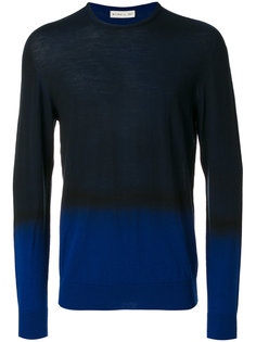 свитер в стиле колор-блок Etro