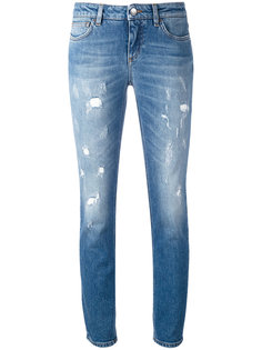 джинсы кроя скинни с потертой отделкой Dolce & Gabbana