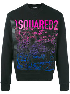 толстовка с принтом гор Dsquared2
