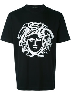 футболка с нарисованной Медузой Versace