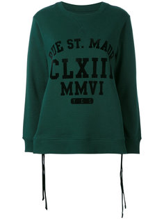 толстовка с надписью спереди Mm6 Maison Margiela