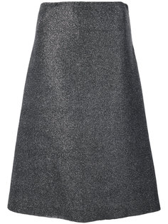 асимметричная юбка с блестящей отделкой Cédric Charlier
