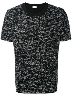 футболка со слоганом Saint Laurent