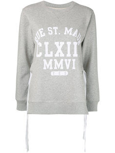толстовка с принтом Mm6 Maison Margiela