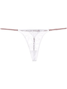 кружевные стринги Fleur Du Mal