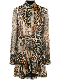 платье с леопардовым принтом Just Cavalli
