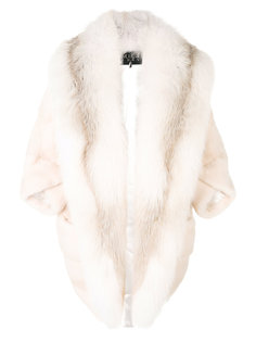 пальто Marilyn из меха лисы и норки Cara Mila
