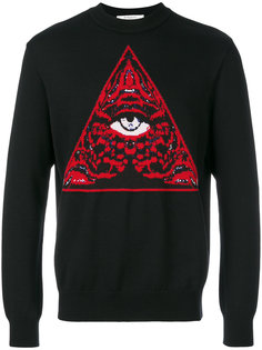 джемпер с элементом Illuminati Givenchy