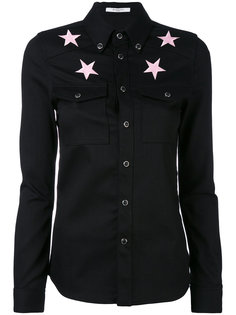 рубашка с вышитыми звездами Givenchy