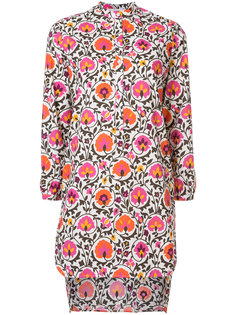 платье-рубашка с цветочным принтом La Doublej
