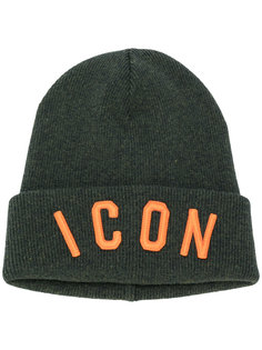 шапка с вышивкой ICON Dsquared2