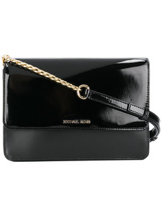 сумка с откидным клапаном из лакированной кожи Michael Michael Kors