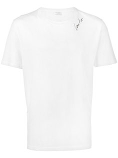 футболка с фирменным логотипом Saint Laurent