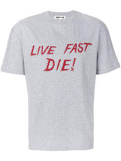 футболка Live Fast Die McQ Alexander McQueen