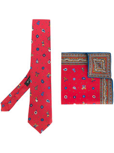 галстук и карманный платок  Etro