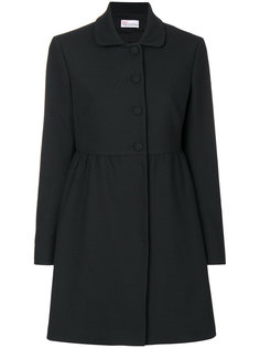 пальто с присборенной деталью Red Valentino